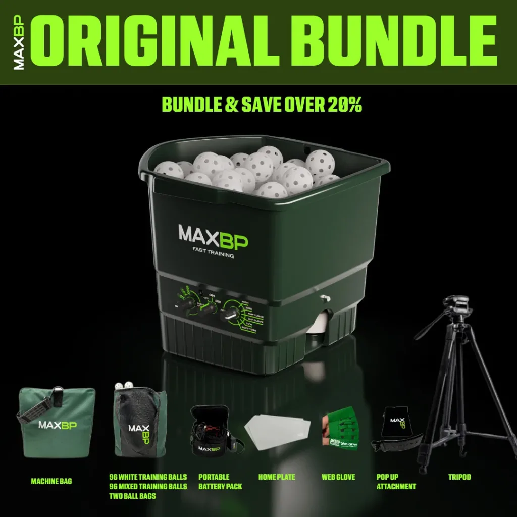 MaxBP Original Pitching Machine Bundle – New