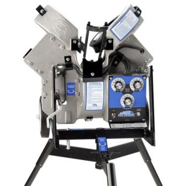 Jr Hack Attack Pitching machine back view